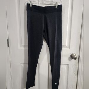 Pink Victoria secret 90s vintage pull on yoga stretch leggings athleisure Med